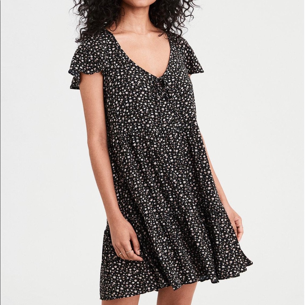 American Eagle tiered babydoll dress